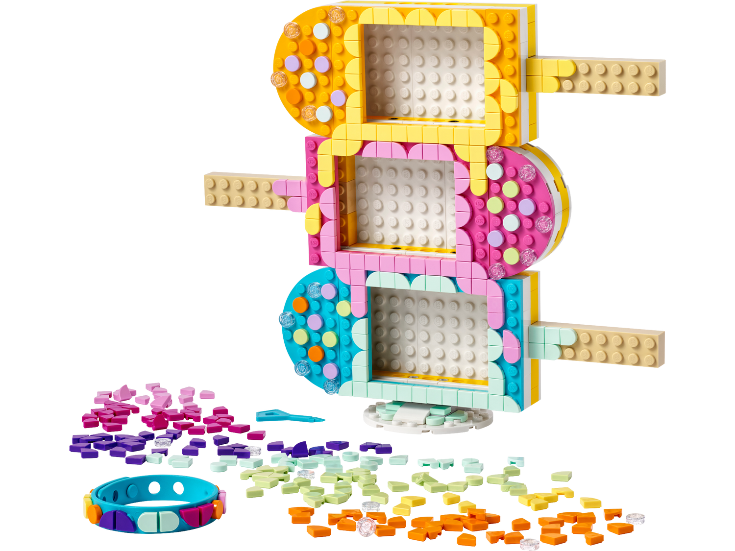 Dots Ice Cream Picture Frames by Lego 1
