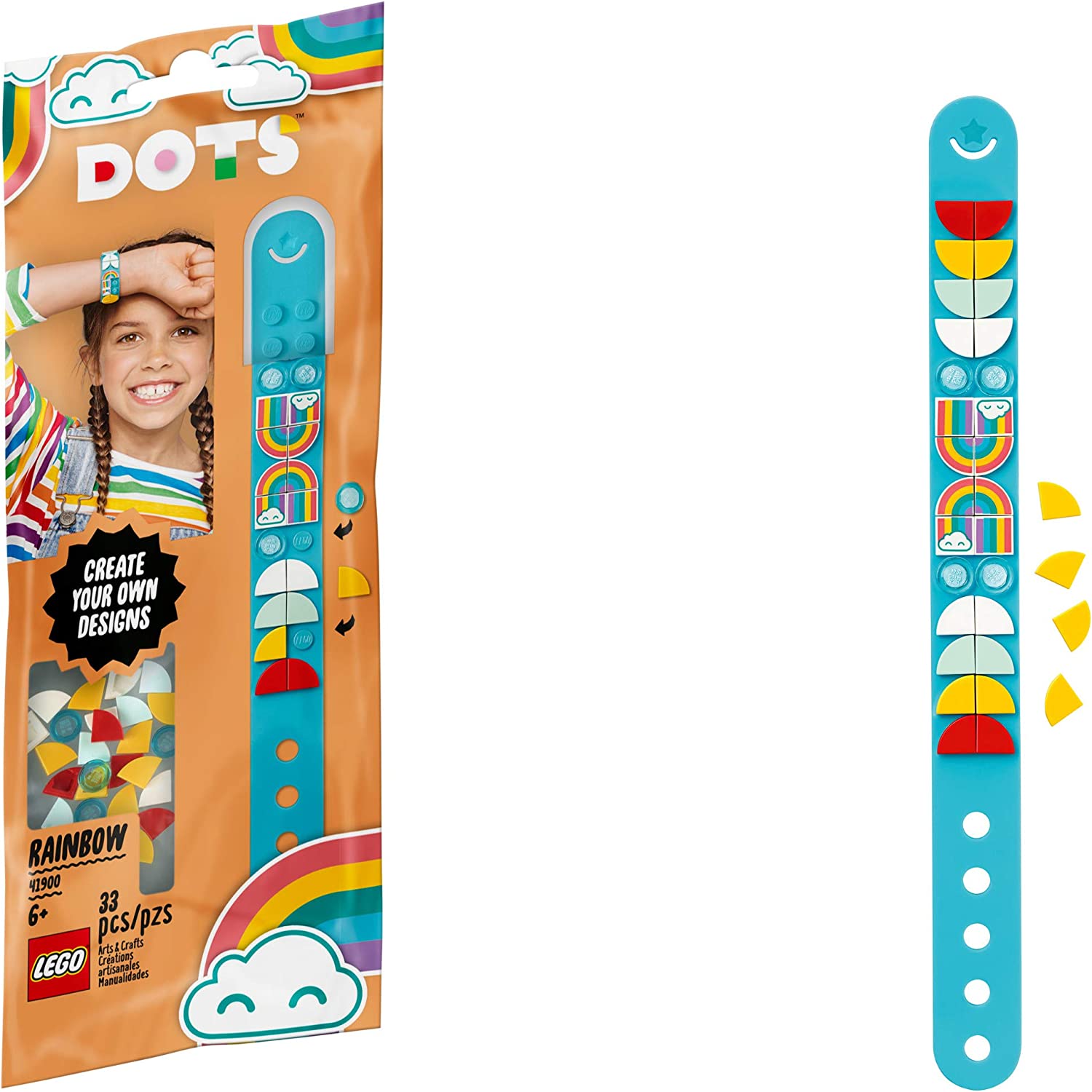 Dots Rainbow Bracelet by Lego