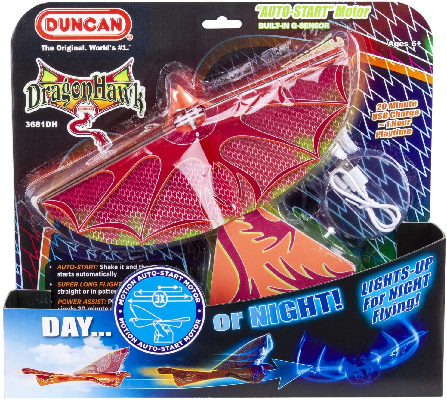 Dragon Hawk Light Up Flying Bird by Duncan