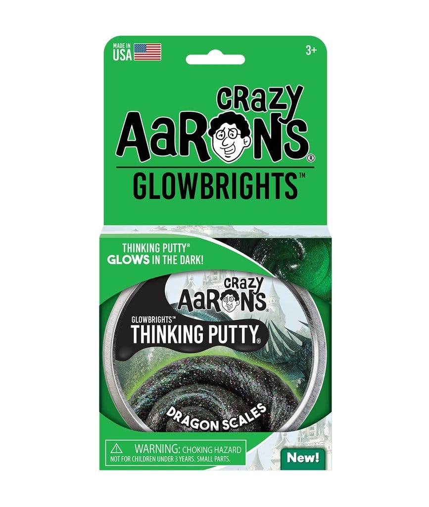 Dragon Scales Thinking Putty Glowbrights by Crazy Aarons