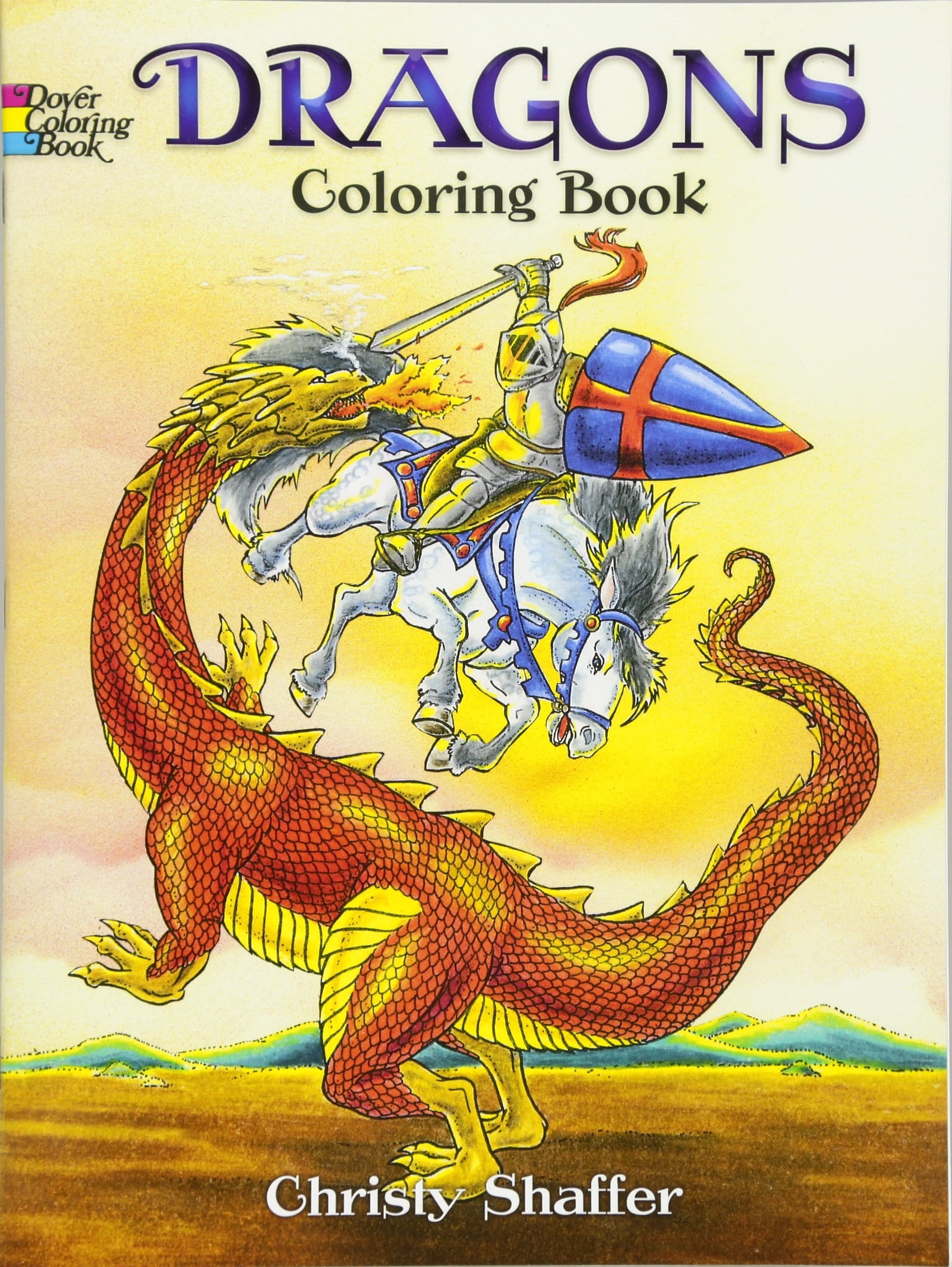 Dragons Coloring Book by Dover Publications