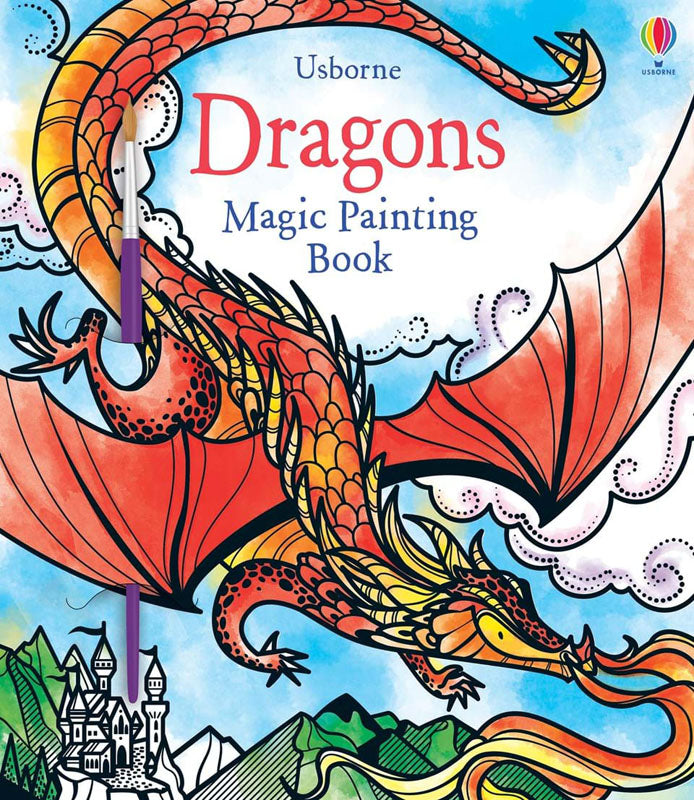 Dragons Magic Painting Book by Usborne