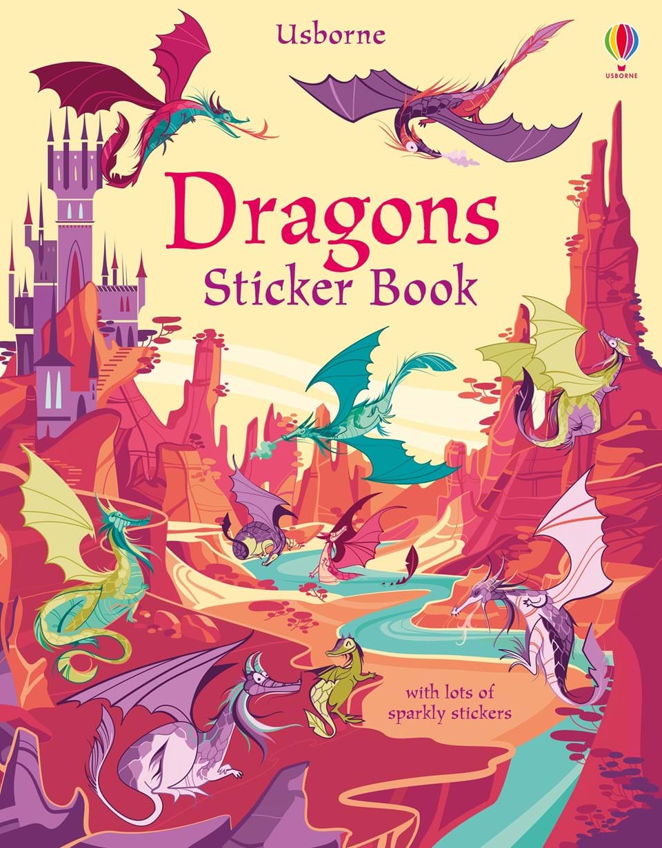 Dragons Sticker Book by Usborne