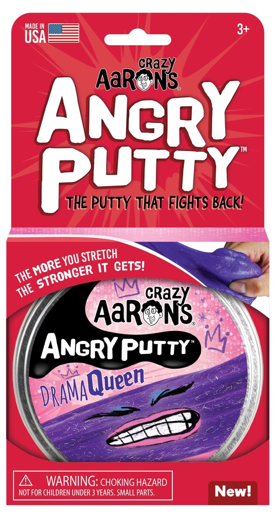 Drama Queen Thinking Putty Angry Putty Series by Crazy Aarons