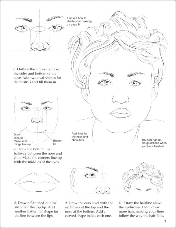 Drawing Faces by Usborne 3