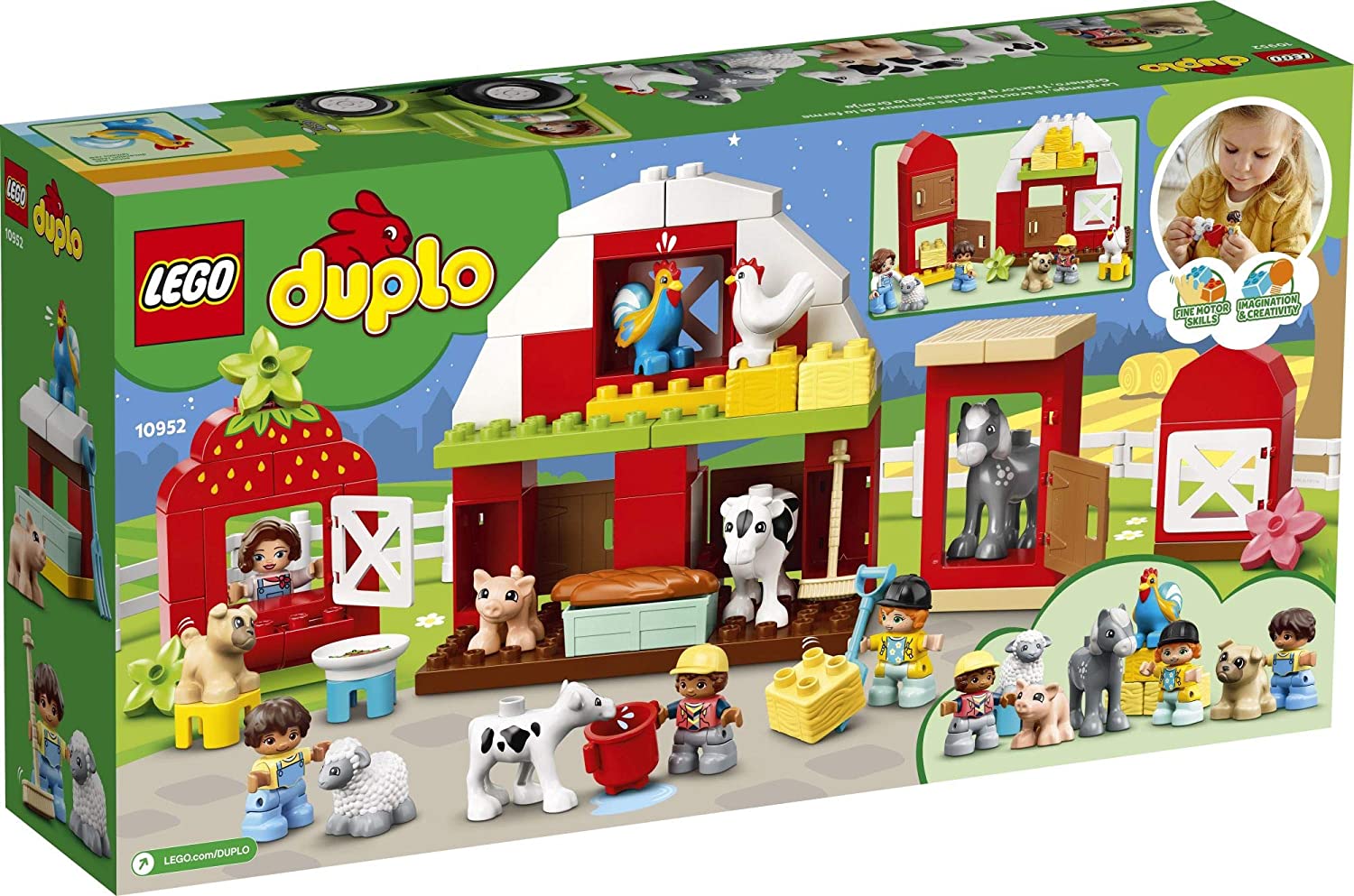 Duplo Town Barn Tractor and Farm Care by Lego 1