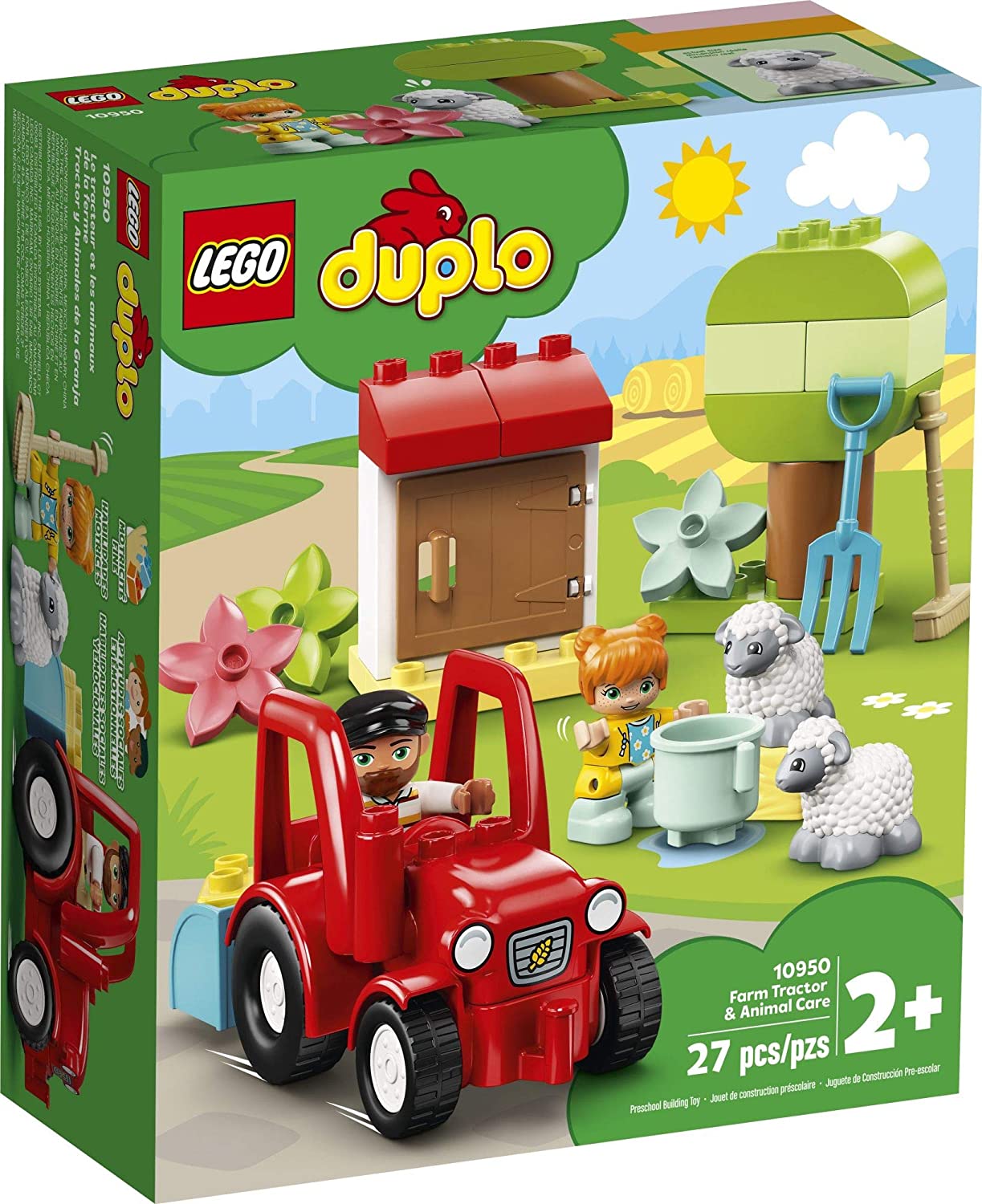 Duplo Town Farm Tractor Animal Care by Lego