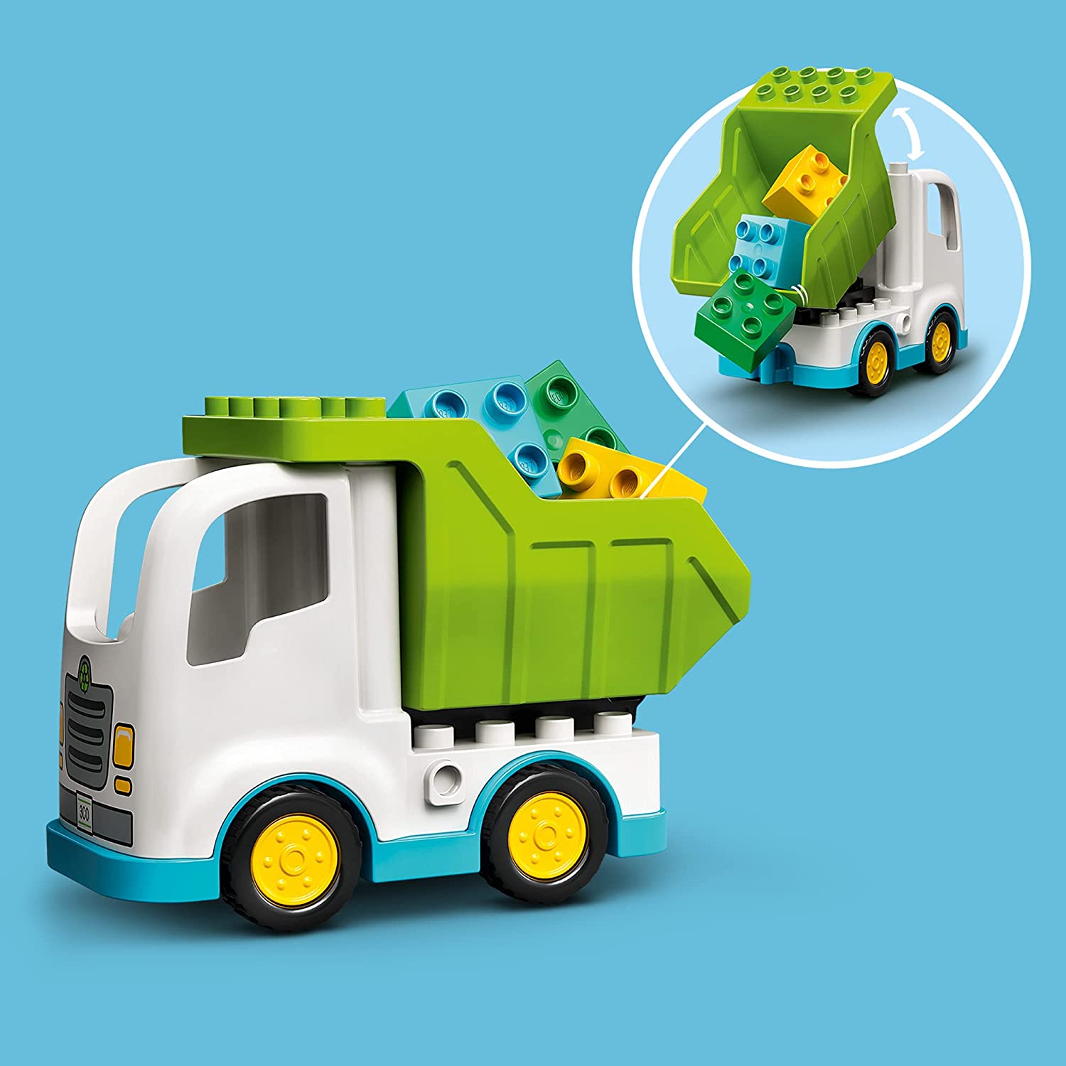 Duplo Town Garage Truck and Recycling by Lego 4