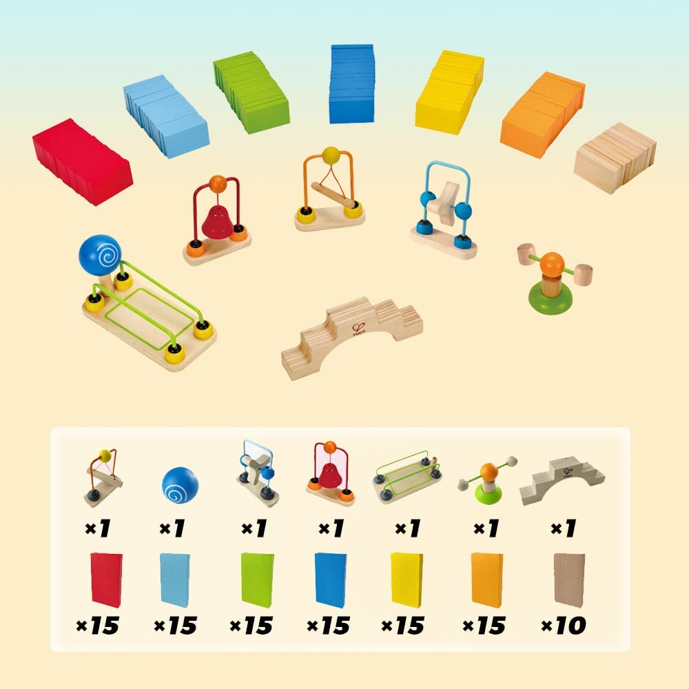 Dynamo Wooden Domino Set by Hape 4