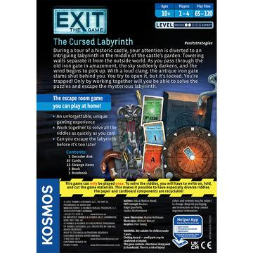 EXIT The Cursed Labyrinth by Thames Kosmos 1