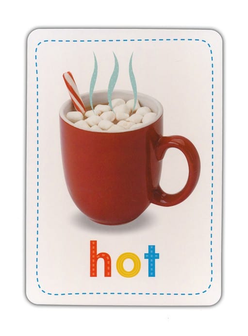 Early Learners Flashcards 50 First Words by Scholastic 5