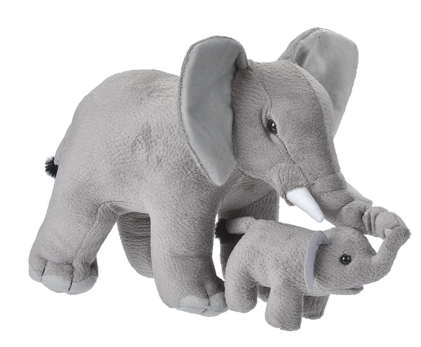 Elephant - Mom & Baby 12"-by-Wild Republic