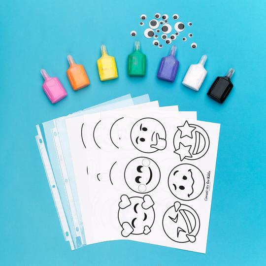 Emoji Window Art by Creativity for Kids 1