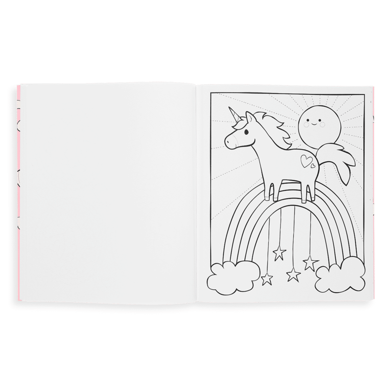 Enchanting Unicorns Color in’ Book by ooly 1