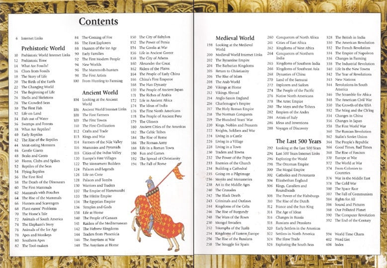 Encyclopedia of World History by Usborne 1