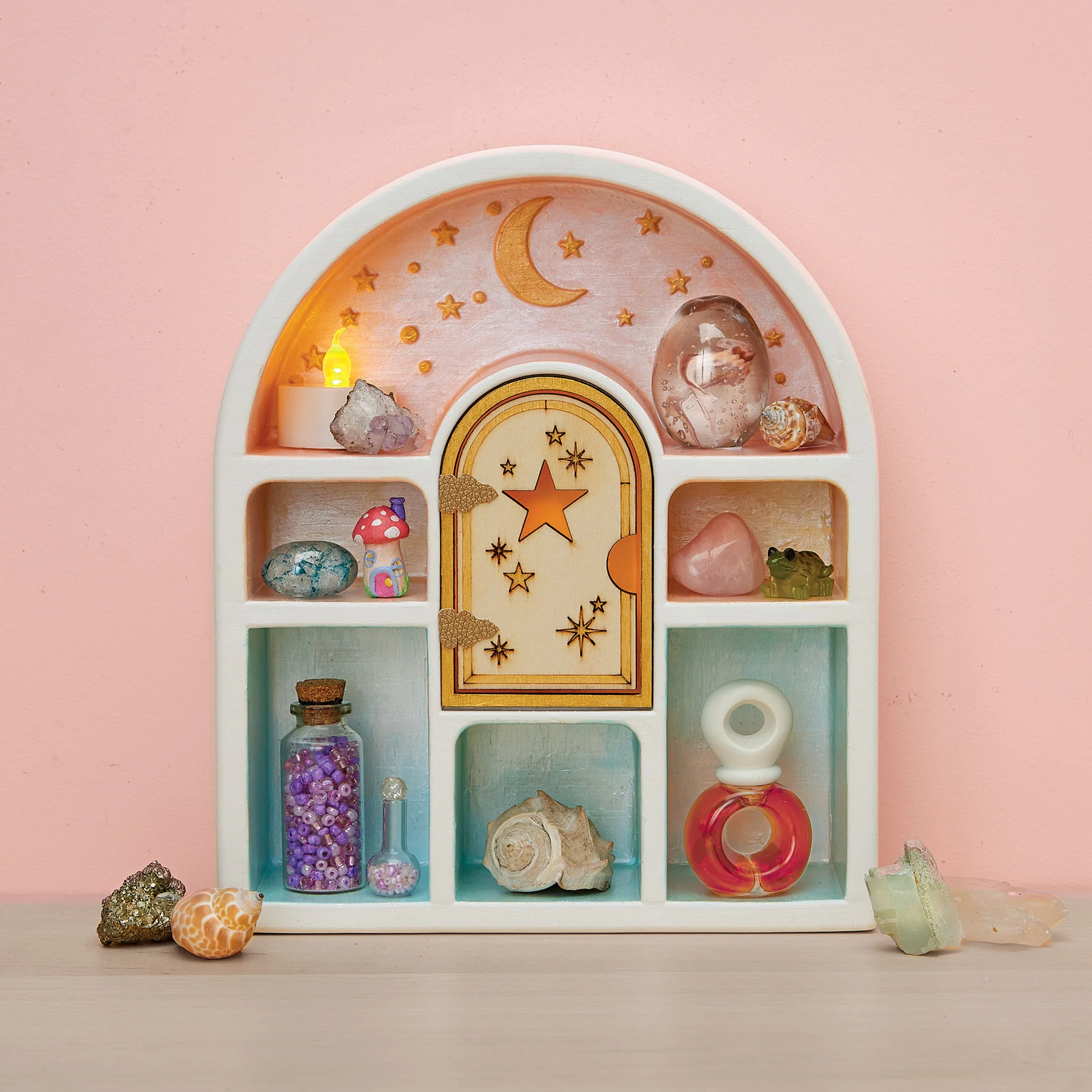 Paint a Curio Shelf by Bright Stripes