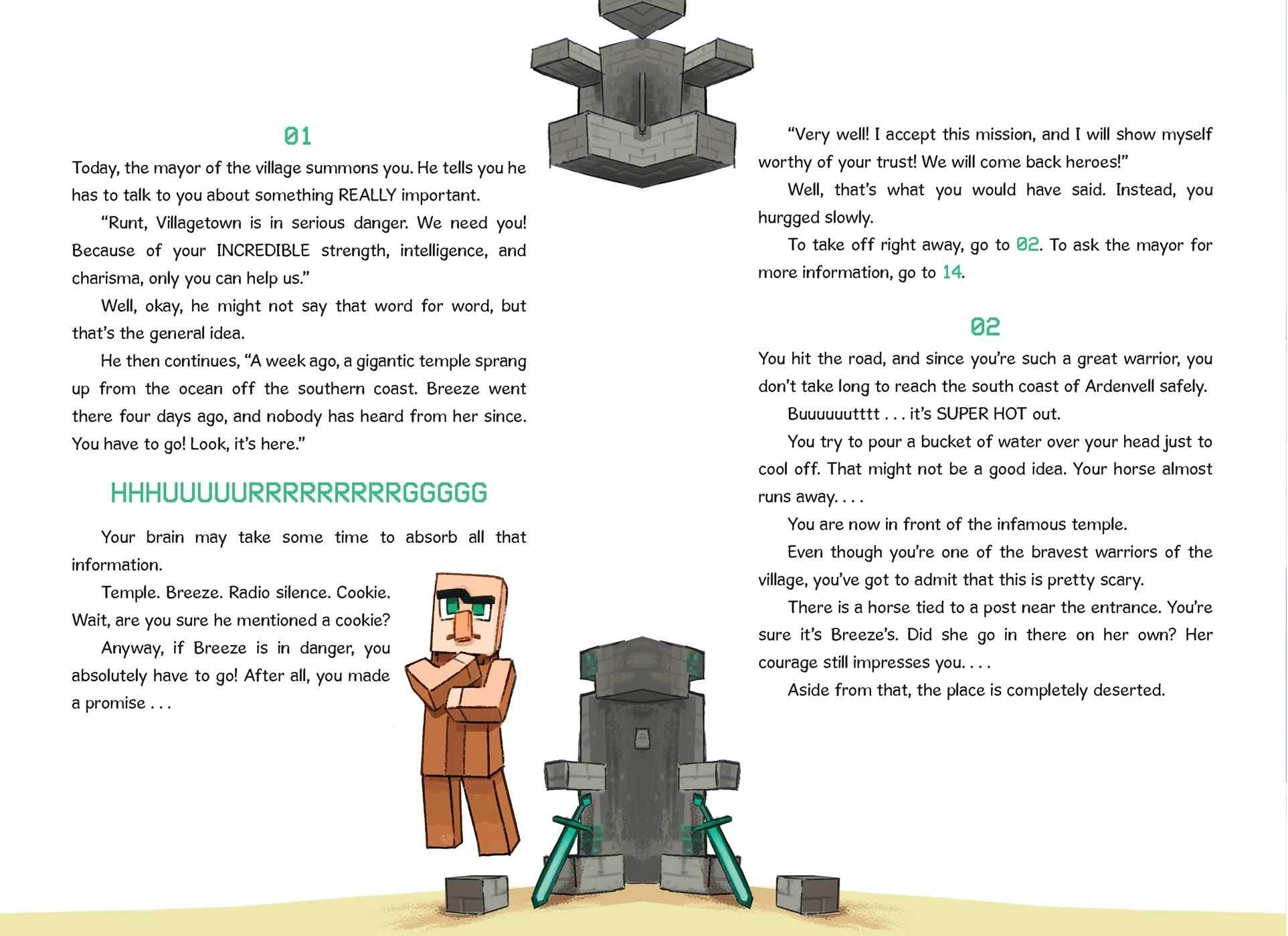 Escape Book volume 1 The Cursed Temple by Andrews McMeel Publishing 3