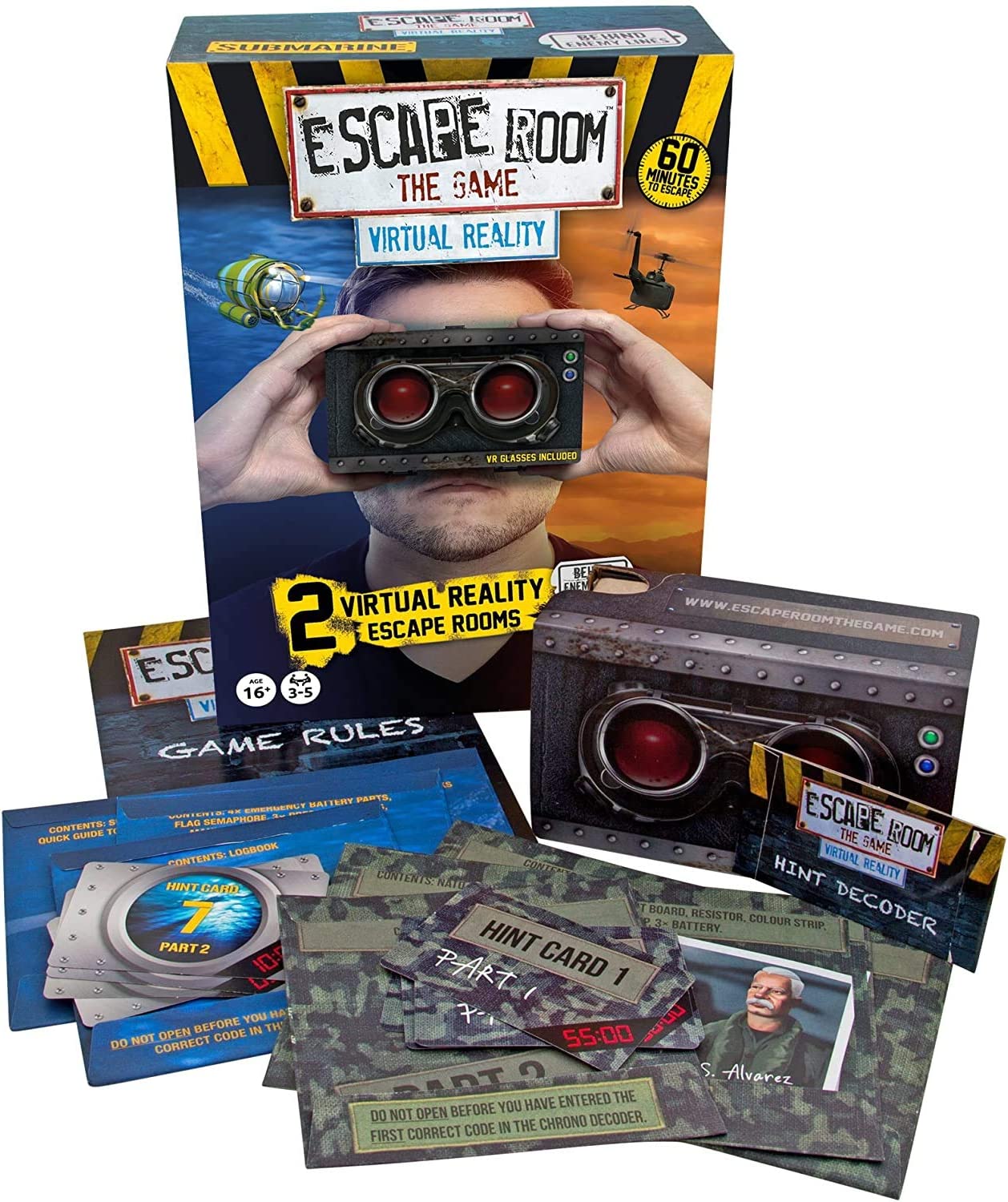Escape Room Virtual Reality-by-Continuum Games