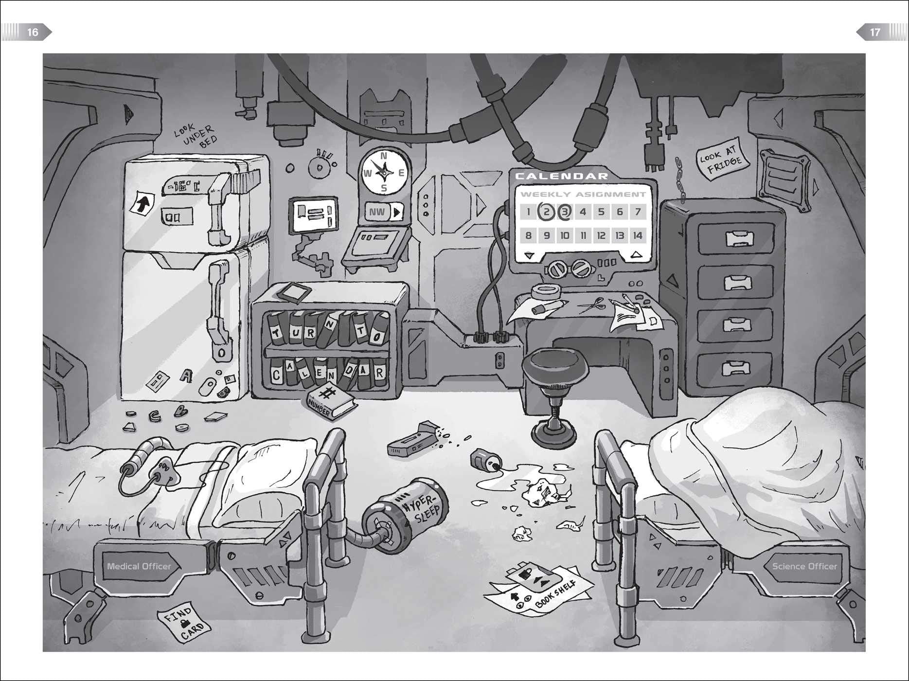 Escape from a Video Game Mystery on the Starship Crusader Volume 2 by Andrews McMeel Publishing 3