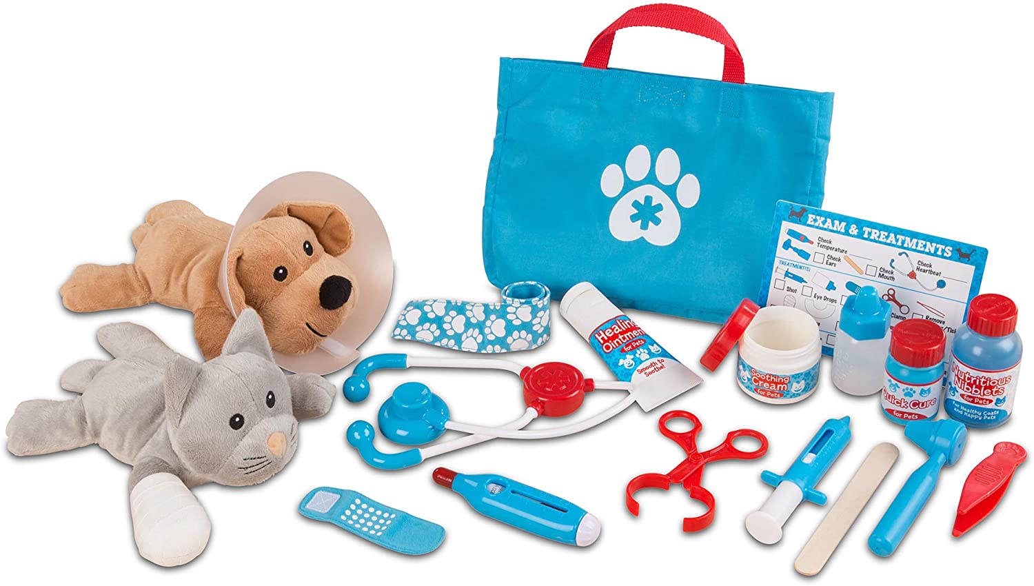 Examine Treat Pet Vet Play Set by Melissa Doug 1