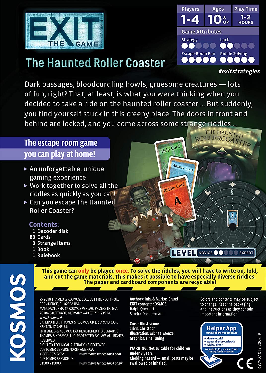 Exit The Haunted Roller Coaster by Thames Kosmos 1