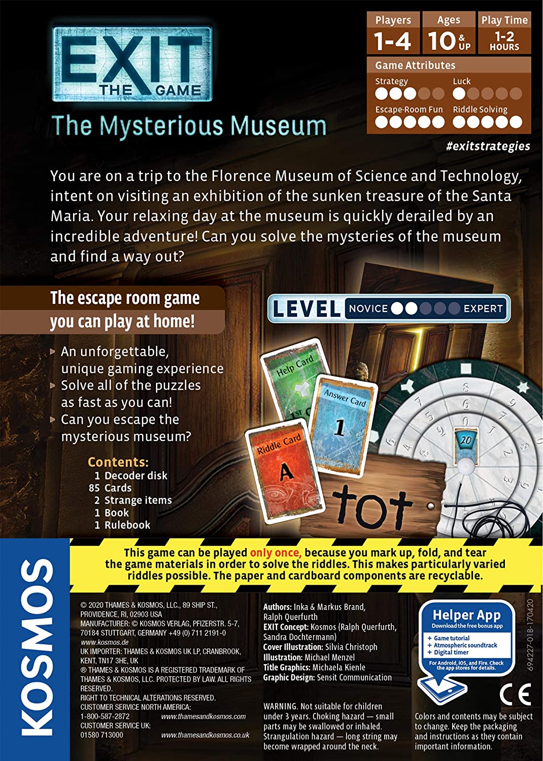 Exit The Mysterious Museum by Thames Kosmos 1