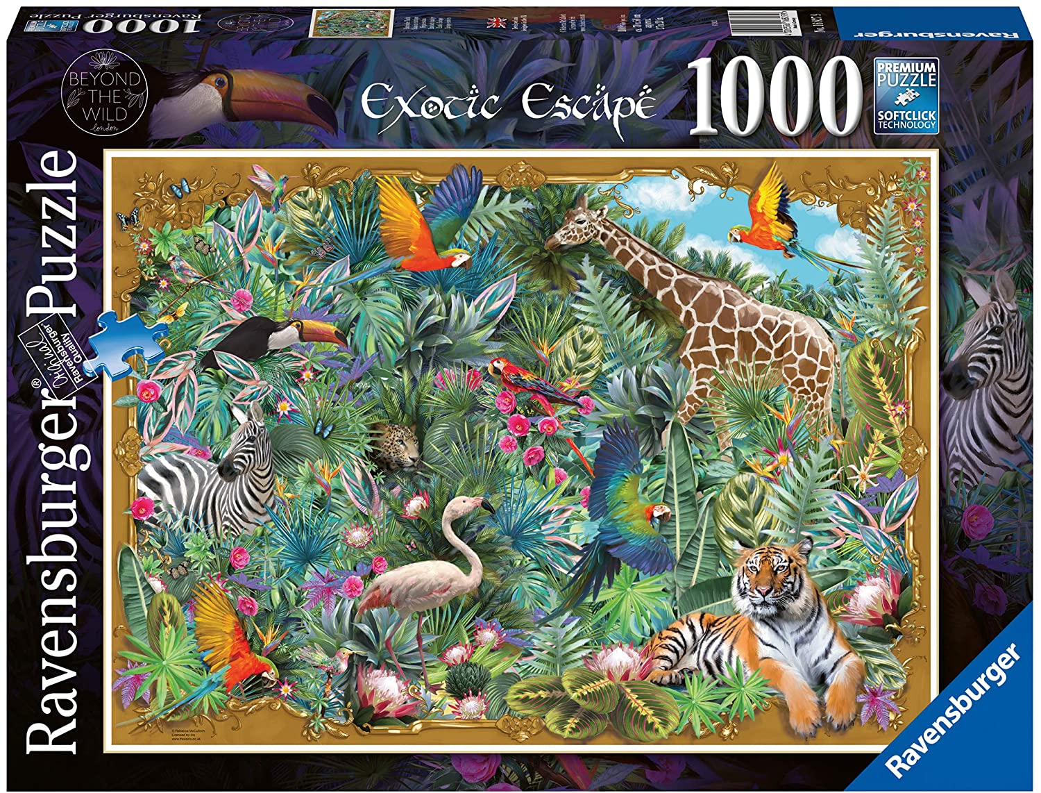 Exotic Escape 1000pc Puzzle by Ravensburger