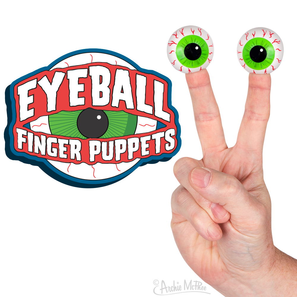 Eyeball Finger Puppets by Archie McPhee