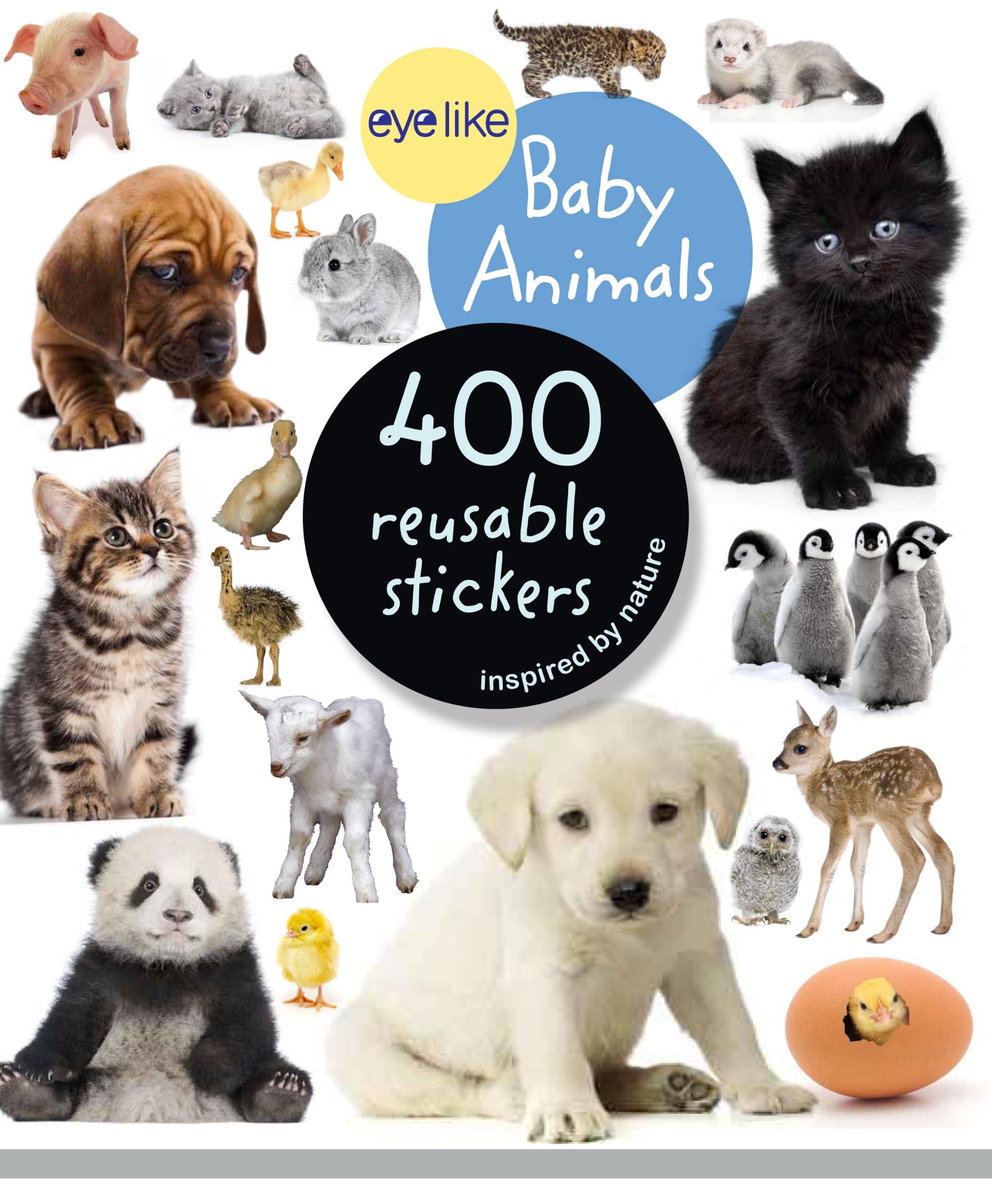 Eyelike Stickers Baby Animals by Workman