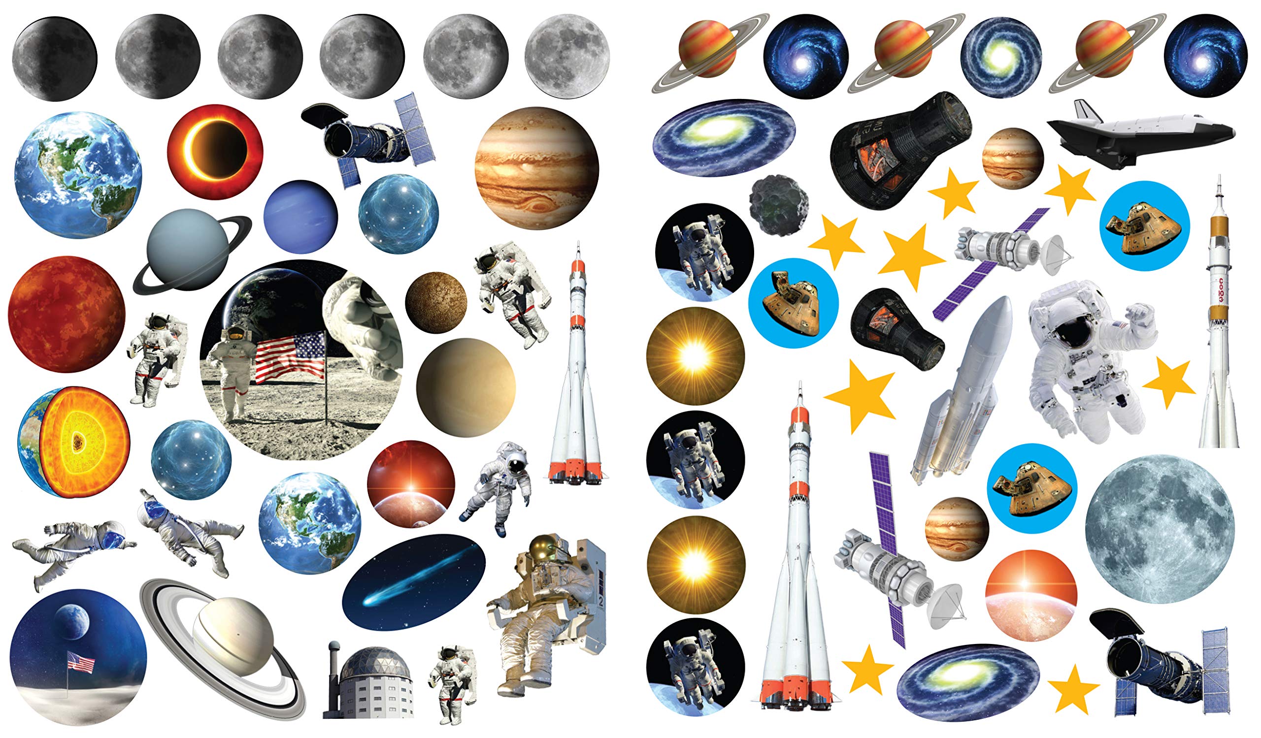Eyelike Stickers Space by Workman Publishing 2
