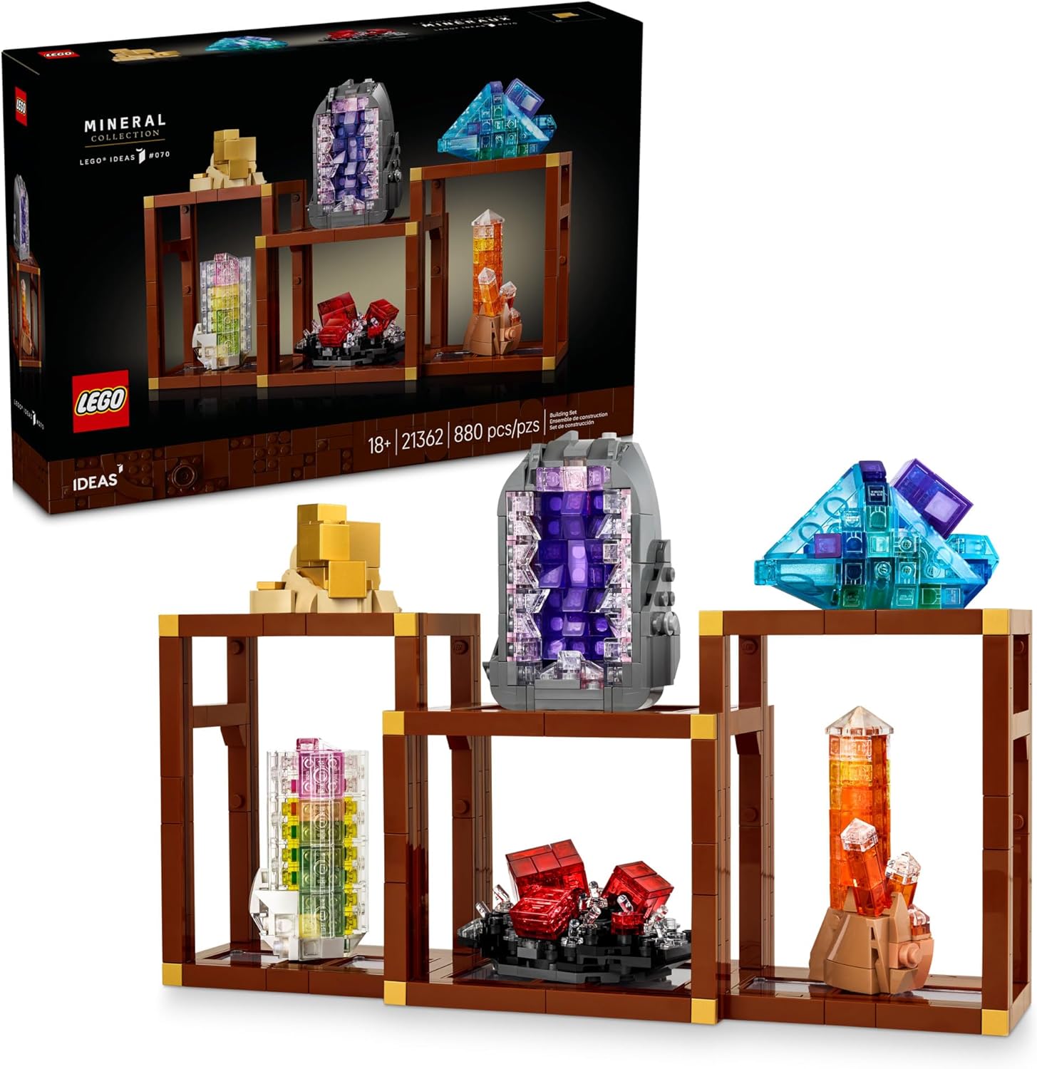 Ideas Mineral Collection by Lego