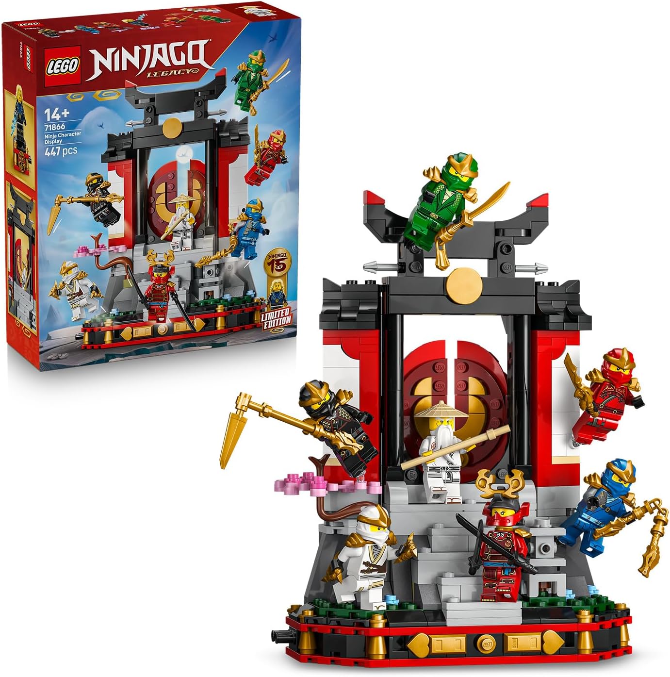 Ninjago Ninja Character Display (15th Anniversary Model) by Lego