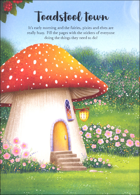 Fairies Pixies and Elves Sticker Book by Usborne 2