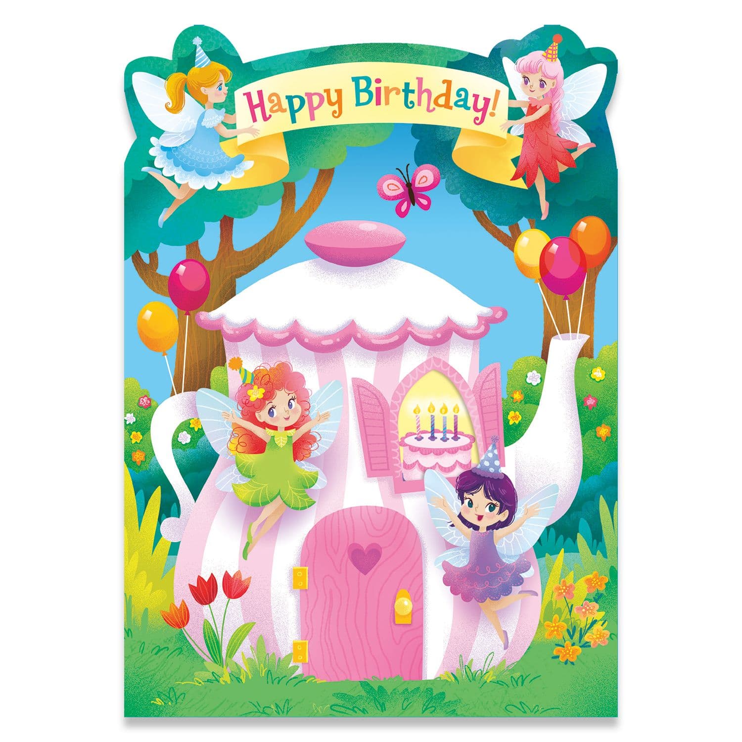 Fairy Dreams Birthday Card by Peaceable Kingdom