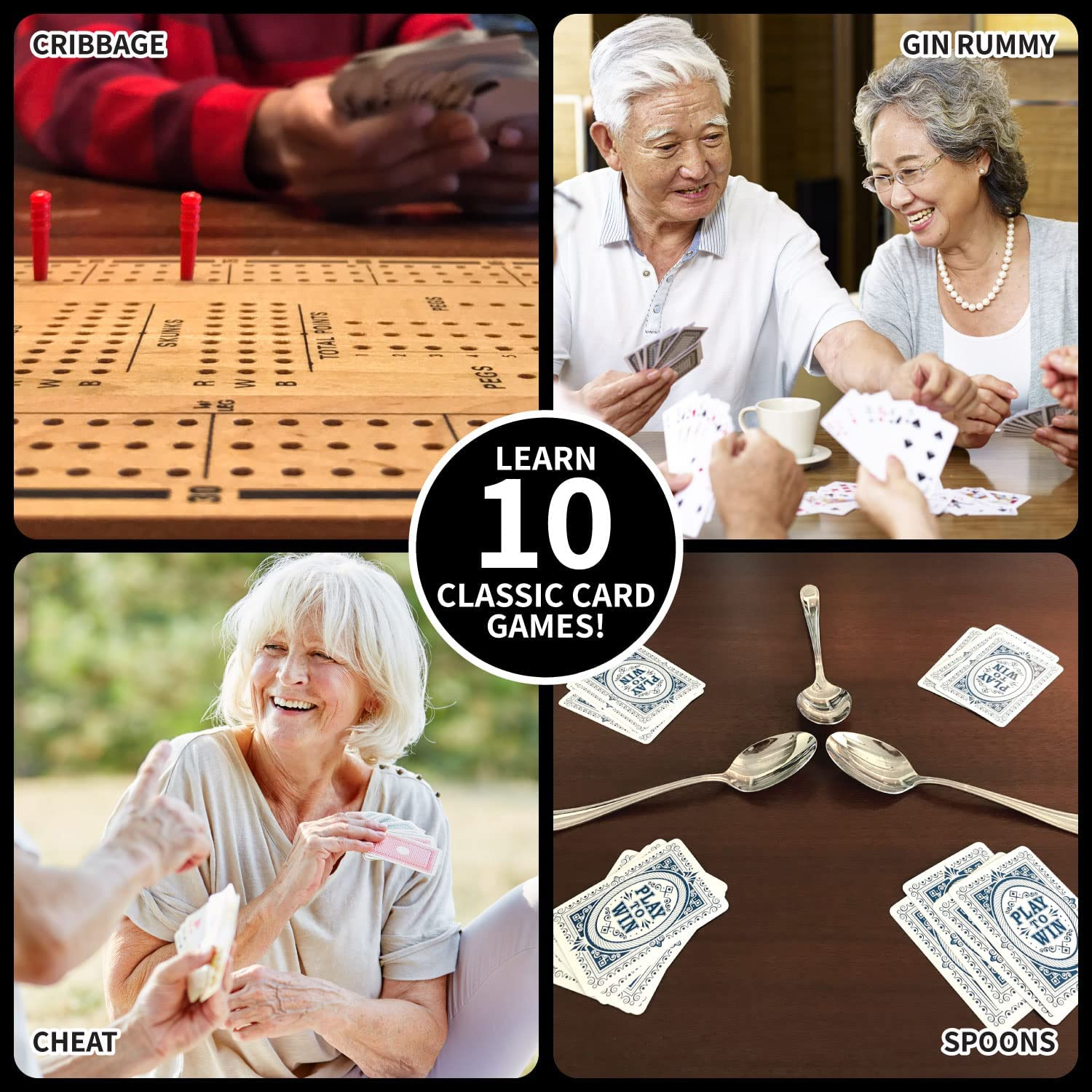 Family Card Game Set by SpiceBox 4