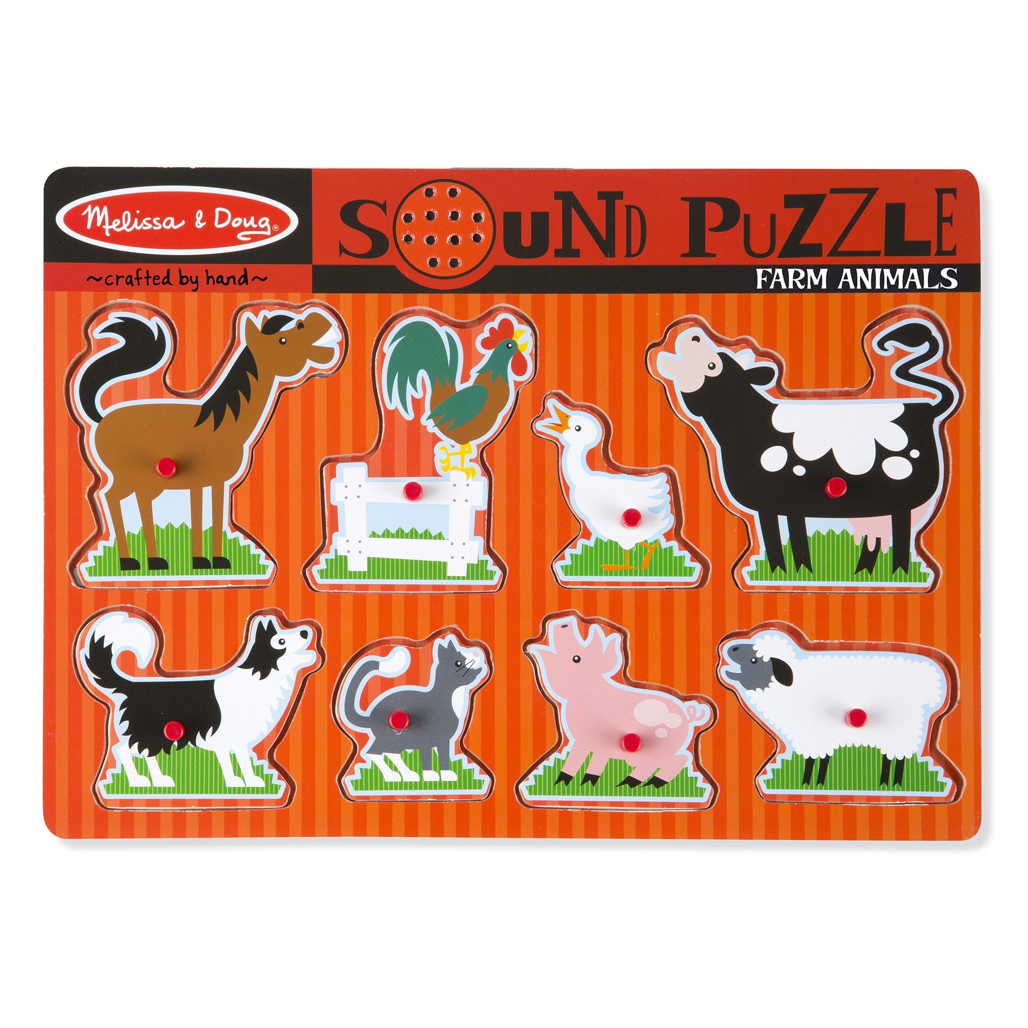 Farm Animals Sound Puzzle by Melissa Doug