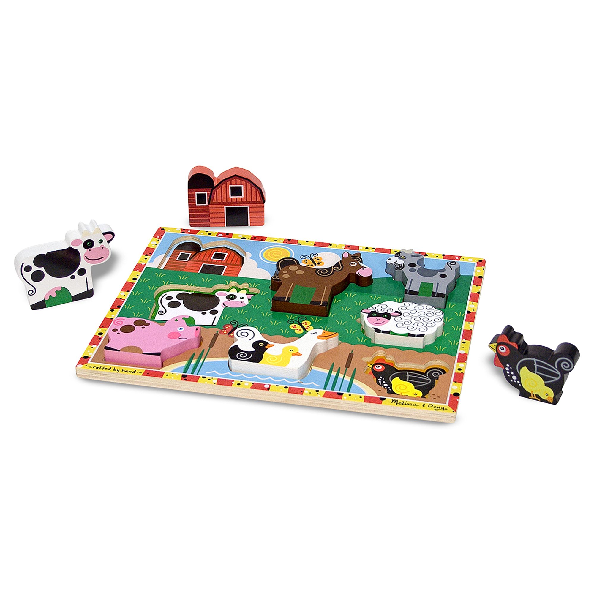 Farm Chunky Puzzle by Melissa Doug 1