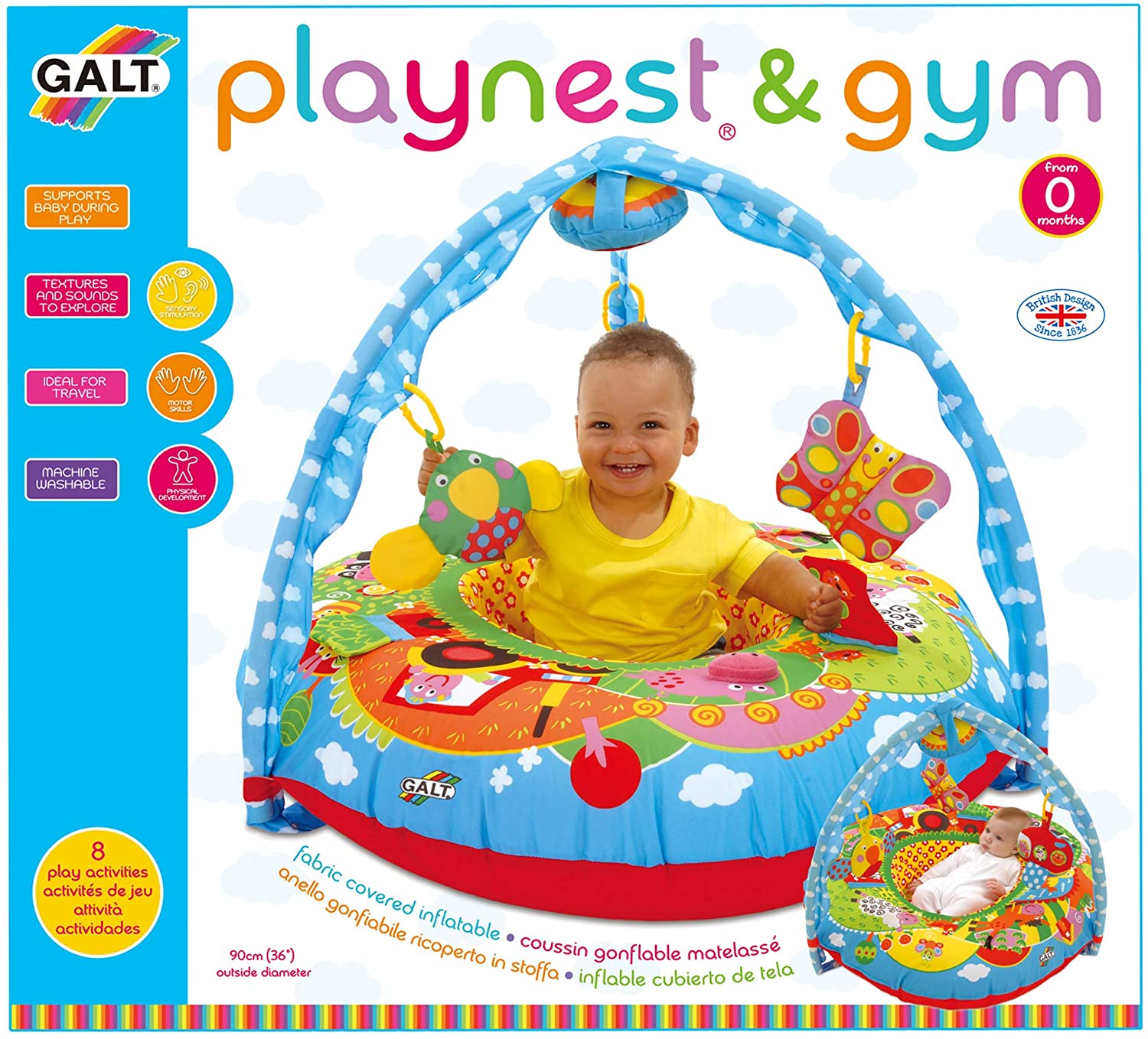 Farm Playnest Gym by Galt Toys