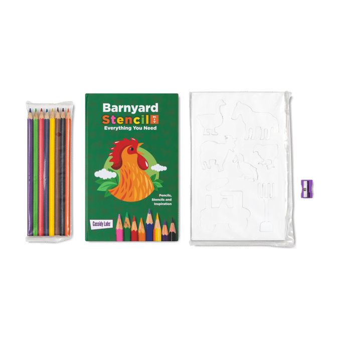 Farm Stencil Kit by Cassidy Labs 1