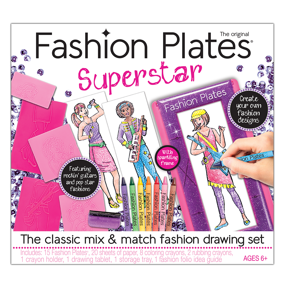 Fashion Plates Superstar by PlayMonster