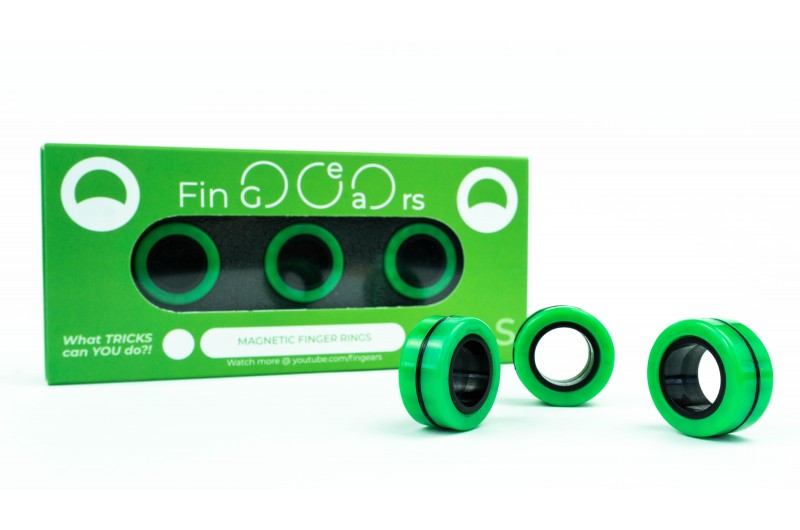 Fingears Small GreenBlack by Blue Orange 2