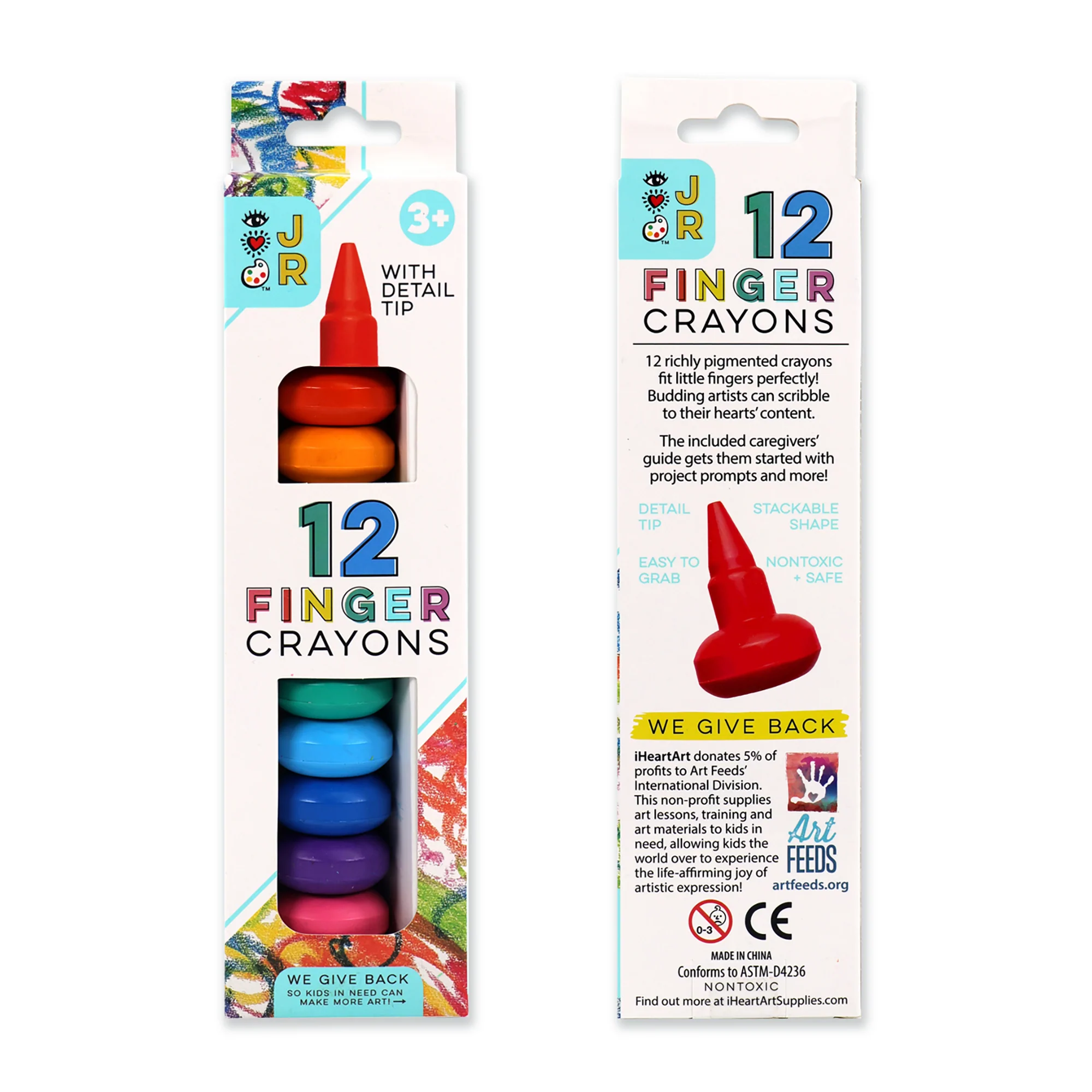 Finger Crayons by Bright Stripes 1