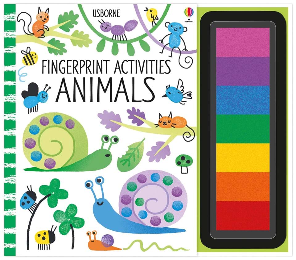 Fingerprint Activities Animals by Usborne