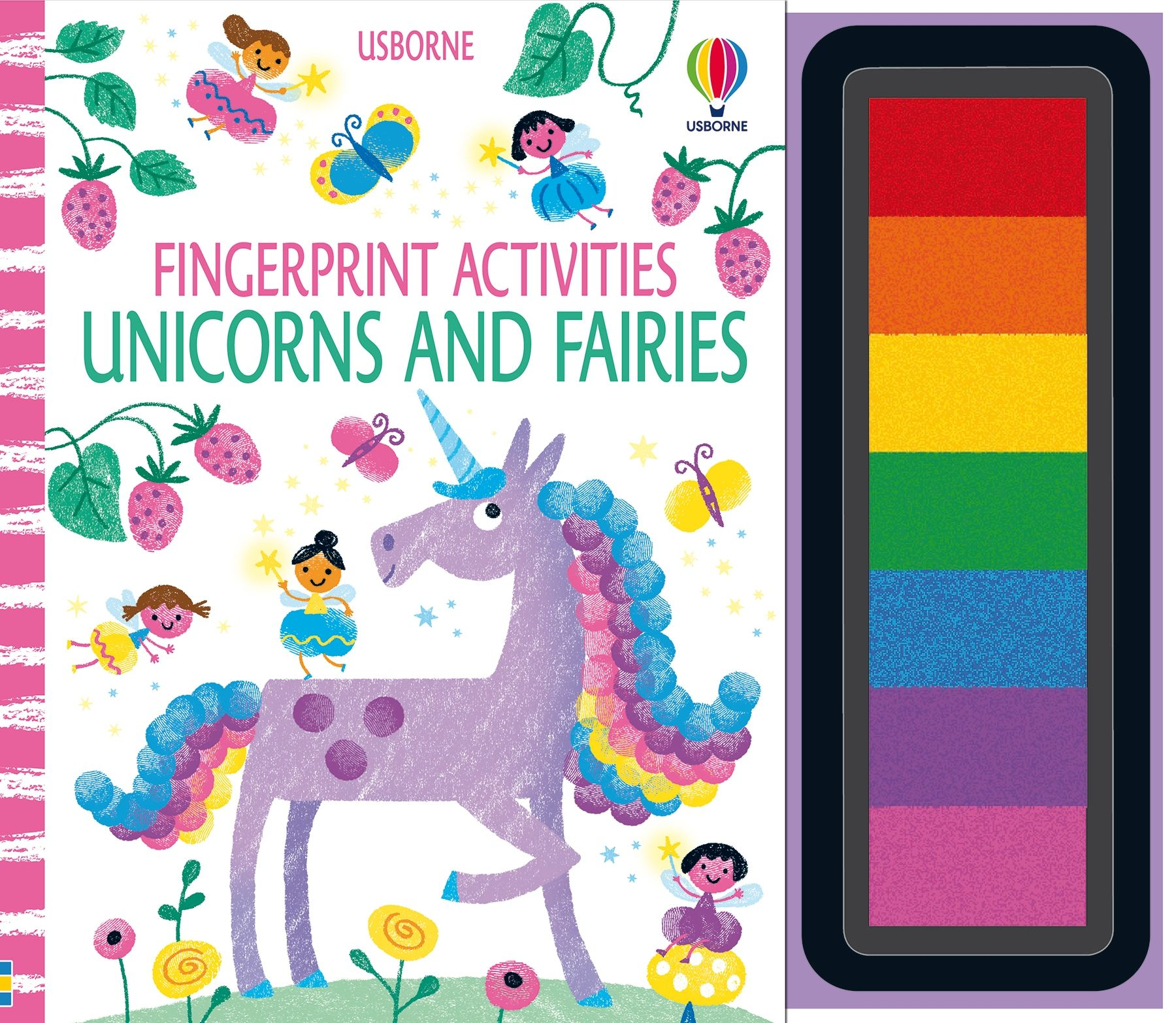Fingerprint Activities Fairies and Unicorns by Usborne