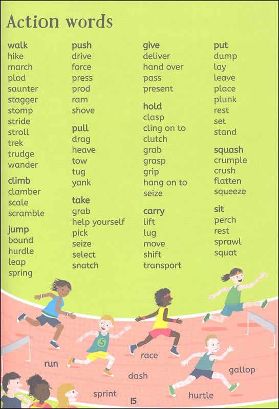 First Illustrated Thesaurus by Usborne 4
