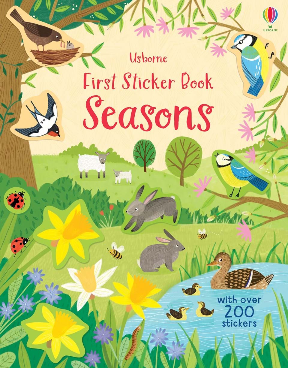 First Seasons Sticker Book by Usborne