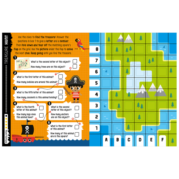 Flap A Zillion Puzzle Book by Scholastic 2