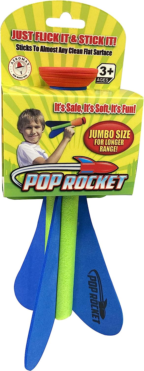 Foam Pop Rocket-by-Aeromax