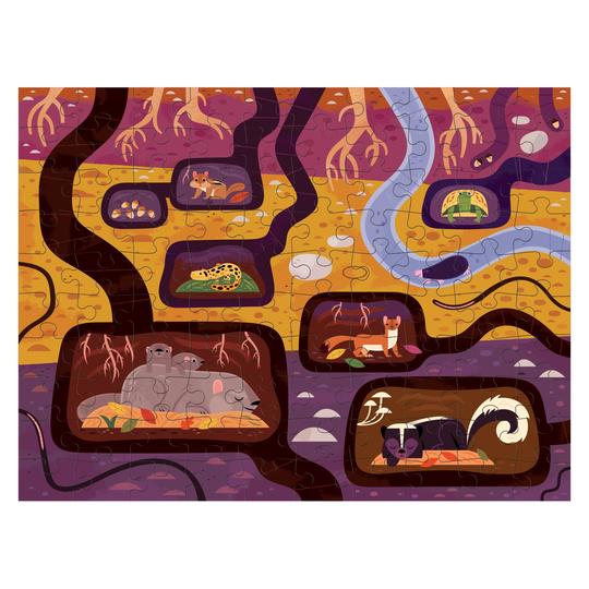 Forest Above and Below 100pc Puzzle by Mudpuppy 2