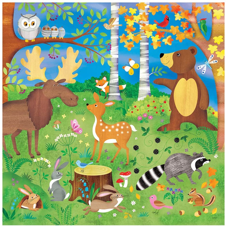 Forest Friends Jumbo Puzzle by Mudpuppy 1